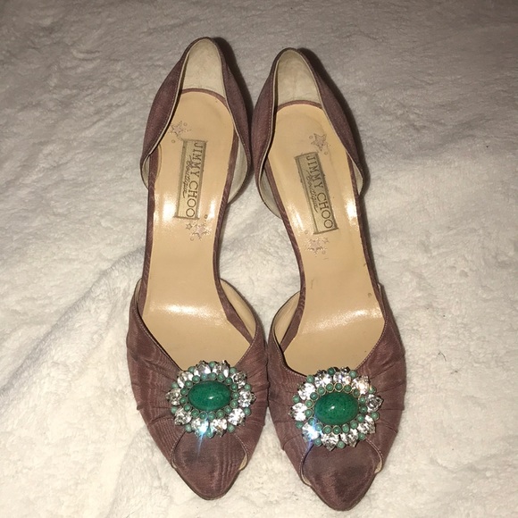 Jimmy Choo open toe heels - Picture 1 of 4